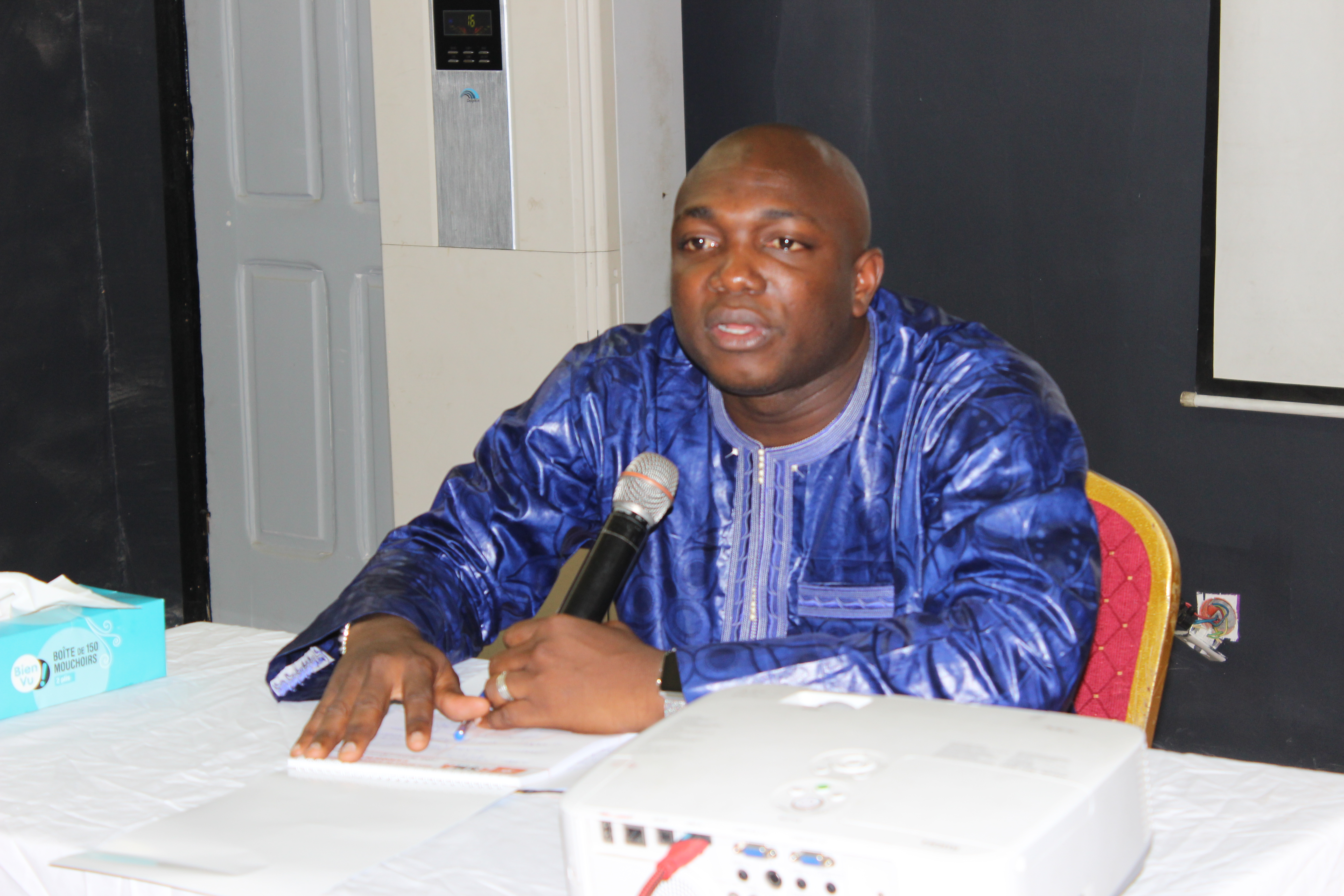 CONFERENCE ANIMEE PAR M ALI DIARRASSOUBA
