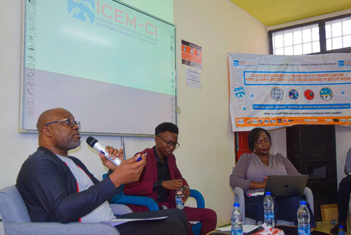 LANCEMENT OFFICIEL DE L'ICEMCI (Initiative Citoyenne pour l'Éducation aux Médias Sociaux en Côte d'Ivoire)